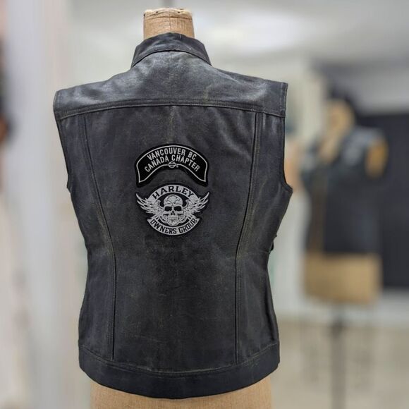 Lords Of Gastown Waxed Canvas Vest - Picture 9 of 10